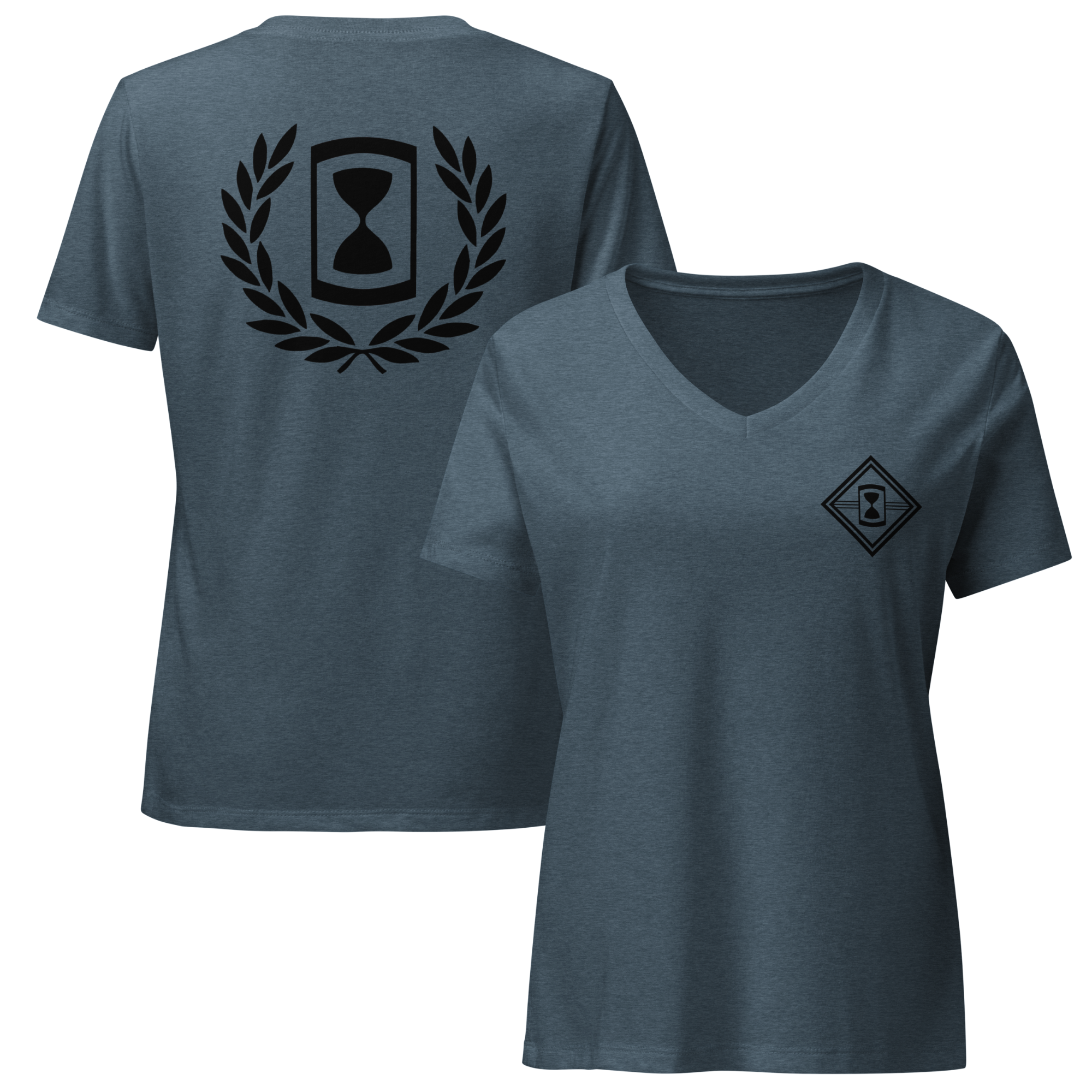 Ladies Time Vneck FNB Slate PNG new.png