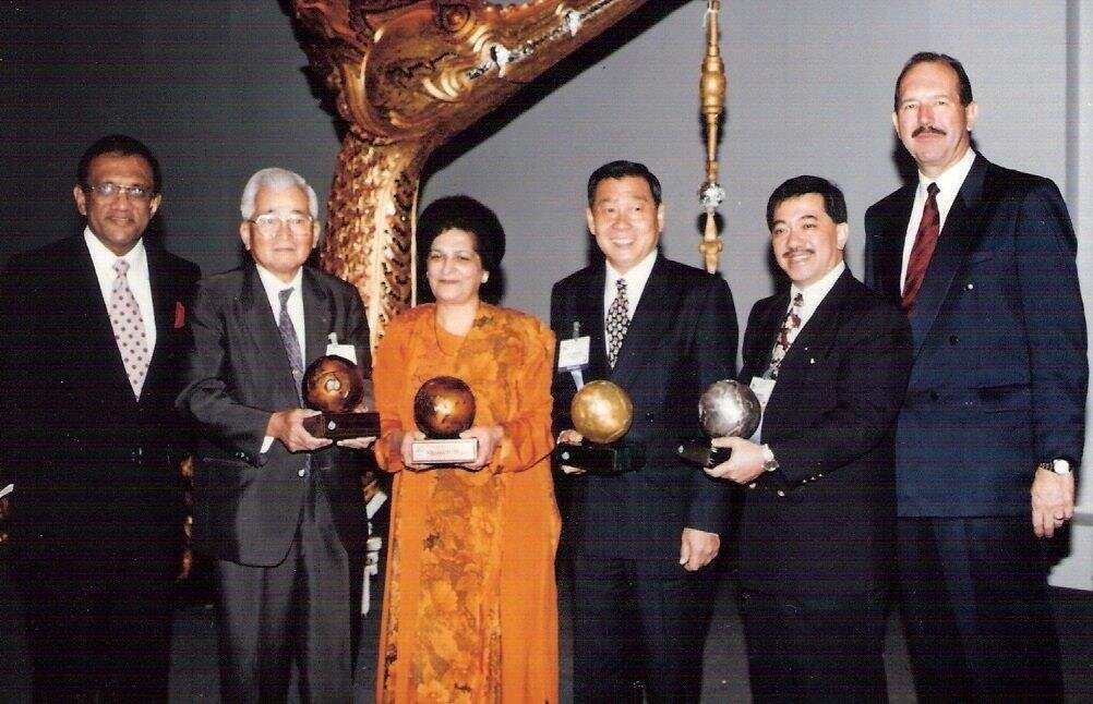 1996: PATA Awards recipients at the 45th Annual Conference, Bangkok.