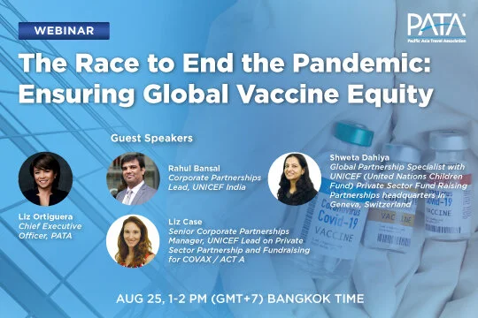 Webinar | The race to end the pandemic: ensuring global vaccine equity