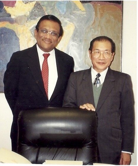  CNTA Chairman Liu Yi, the architect of China’s partnership with PATA, seen with PATA President &amp; CEO Mr. Lakshman Ratnapala at the PATA head office in San Francisco.&nbsp;   Photo courtesy: Lakshman Ratnapala  