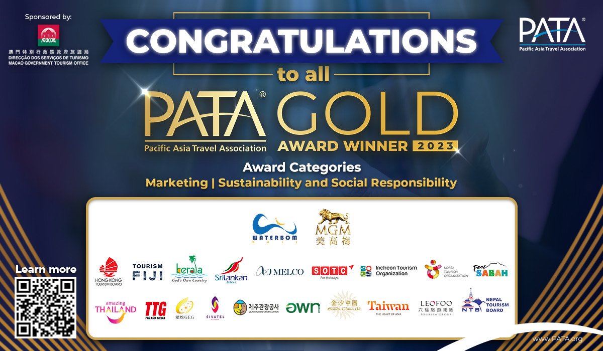 Winners of the 2023 PATA Gold Awards Announced