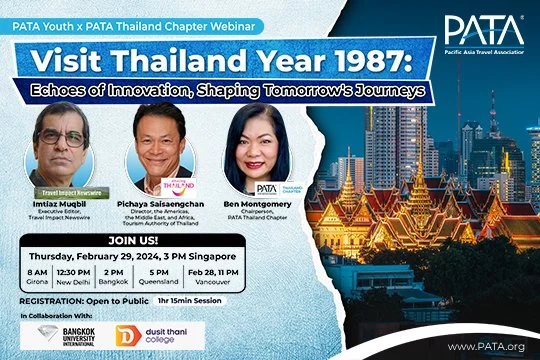 PATA Youth x PATA Thailand Chapter: Visit Thailand Year 1987: Echoes of Innovation, Shaping Tomorrow's Journeys