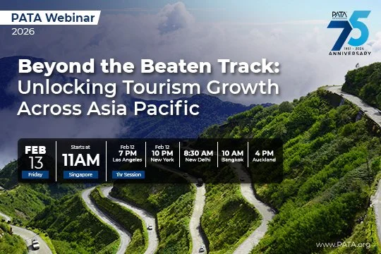 Live Webinar | Beyond the Beaten Track: Unlocking Tourism Growth Across Asia Pacific 