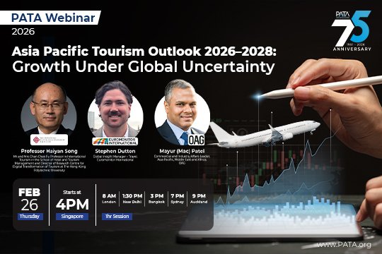 Live Webinar | Asia Pacific Tourism Outlook 2026–2028: Growth Under Global Uncertainty