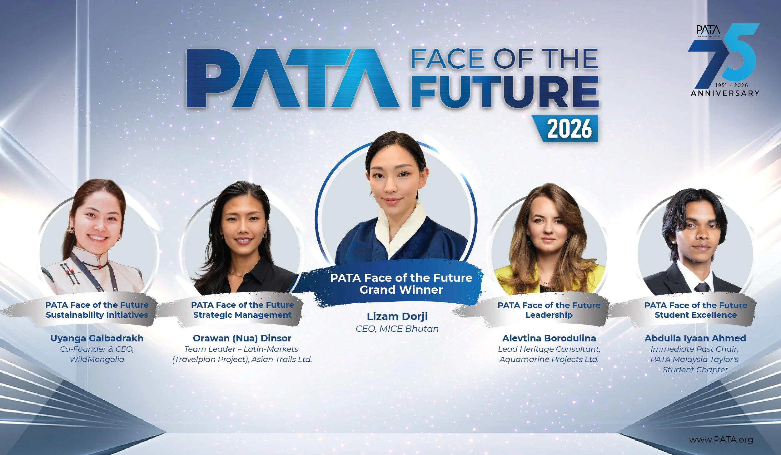 Lizam Dorji from Bhutan Named PATA Face of the Future 2026