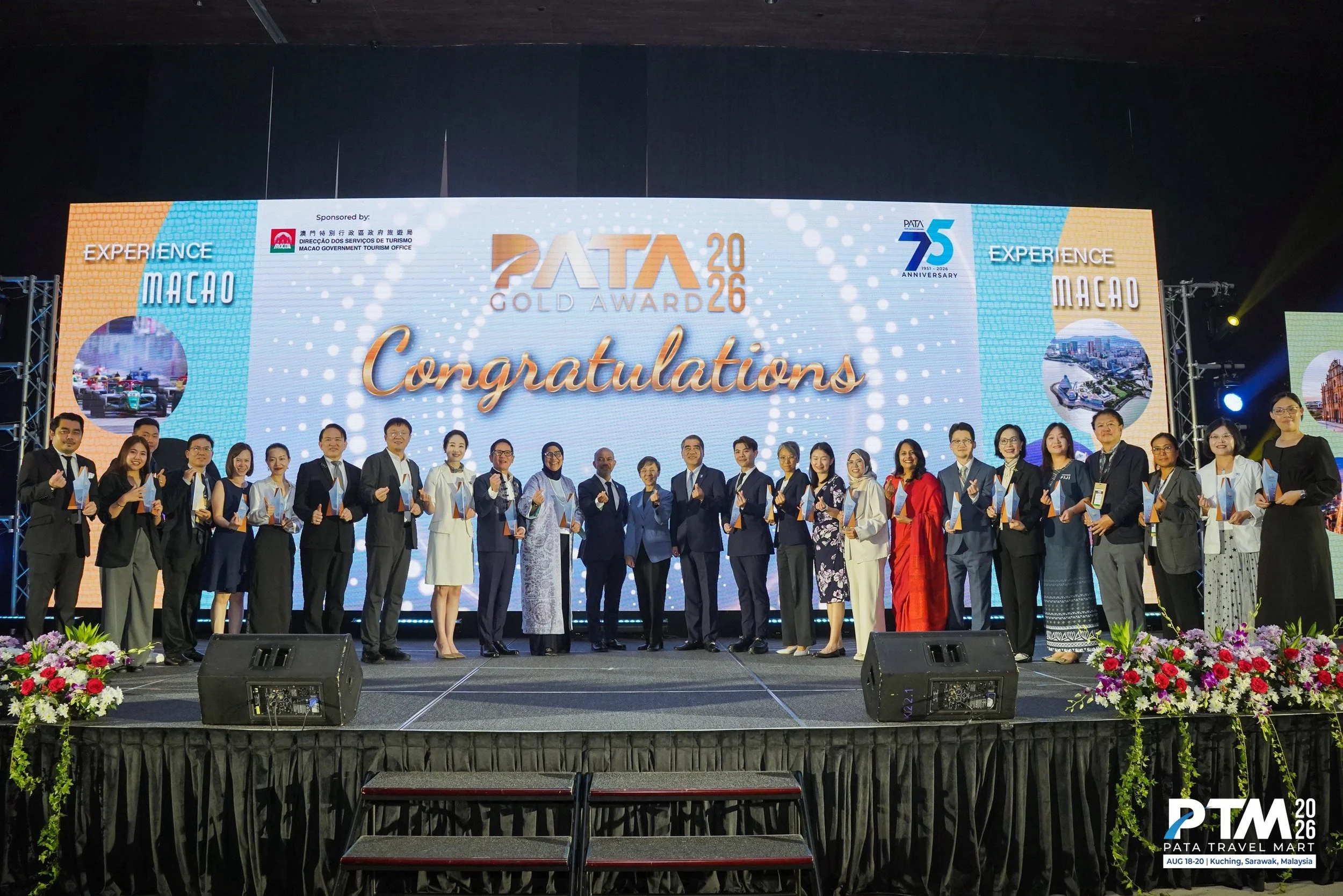 Sarawak Tourism Board &amp; Chongqing Municipal Commission of Culture and Tourism Development Awarded Grand Title Winners of the 2026 PATA Gold Awards