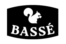 Logo of Basse Nuts. Provider of a variety of nuts, seeds, and dried fruits. Sold globally.
