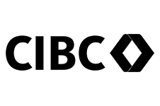 CIBC logo representing the Canadian Imperial Bank of Commerce financial services bank.