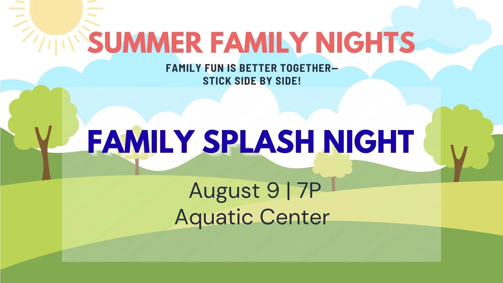Family Splash Night