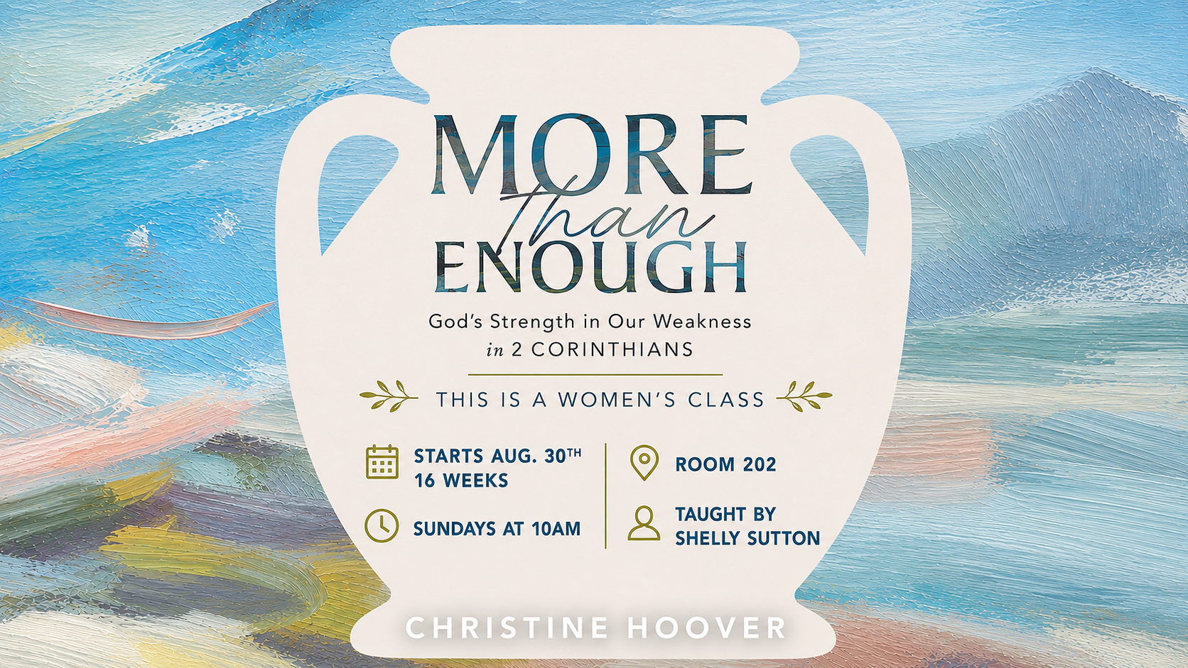 Sunday LIFEGroup: More than Enough