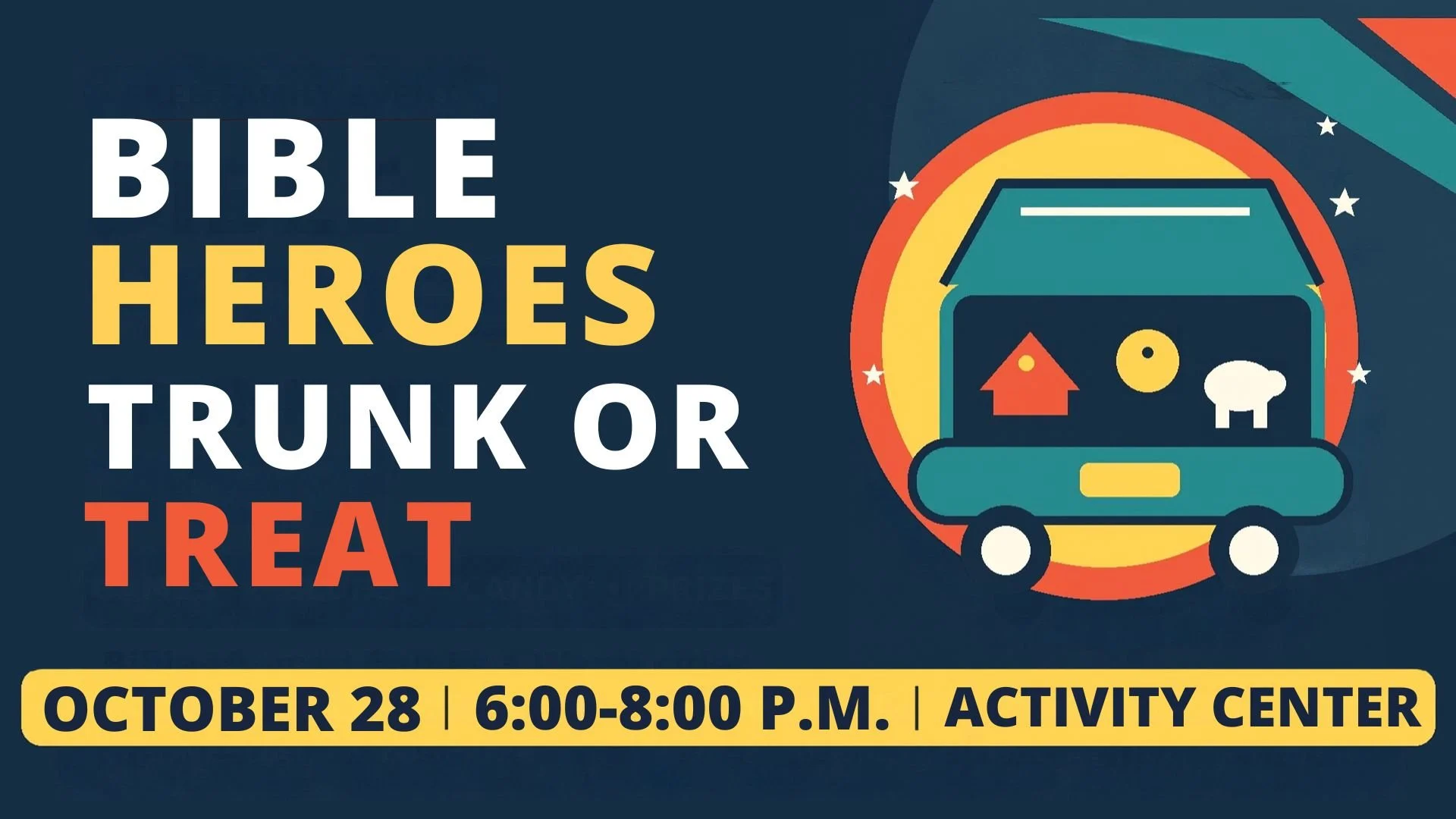 Bible Heroes Trunk of Treat