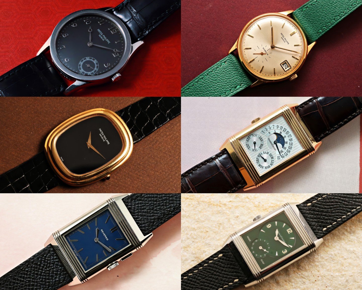 New additions to the store include a trio of Patek Philippe dress watches and three limited edition Reversos!⁠
⁠
For more information such as pictures and prices, please visit the link in bio.