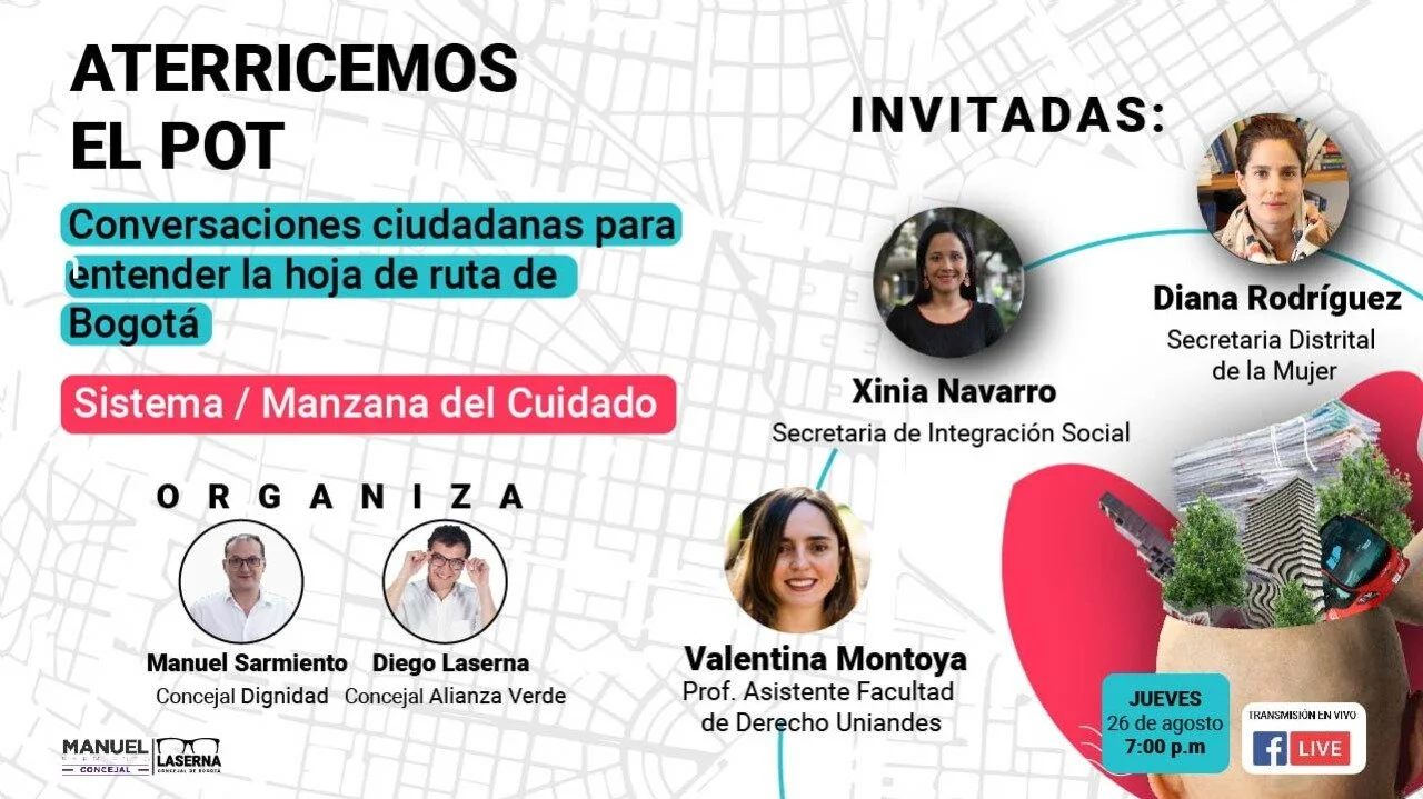 aterricemos el pot: sistema/manzanas de cuidado