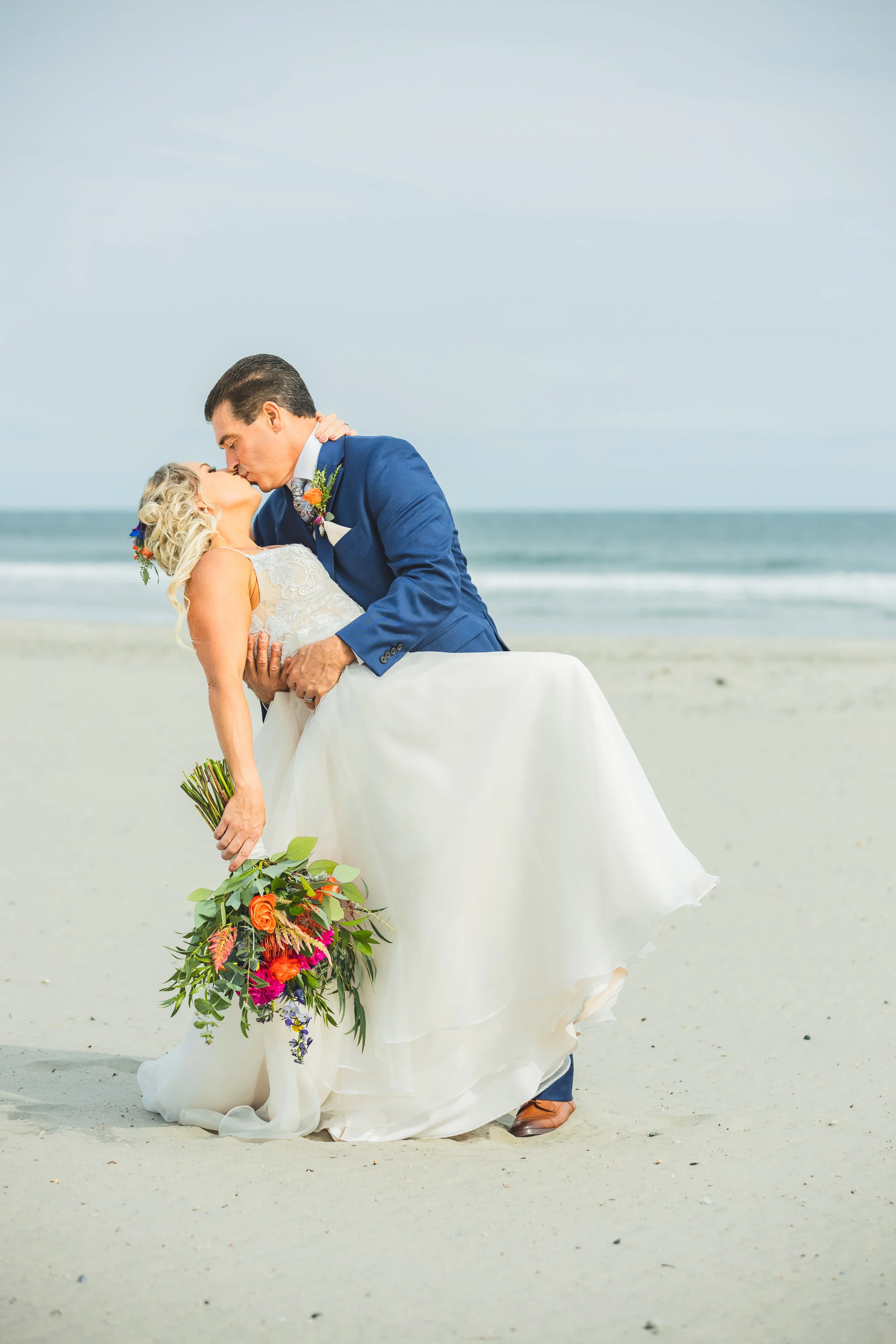 wedding at north beach club house Rhode Isalnd