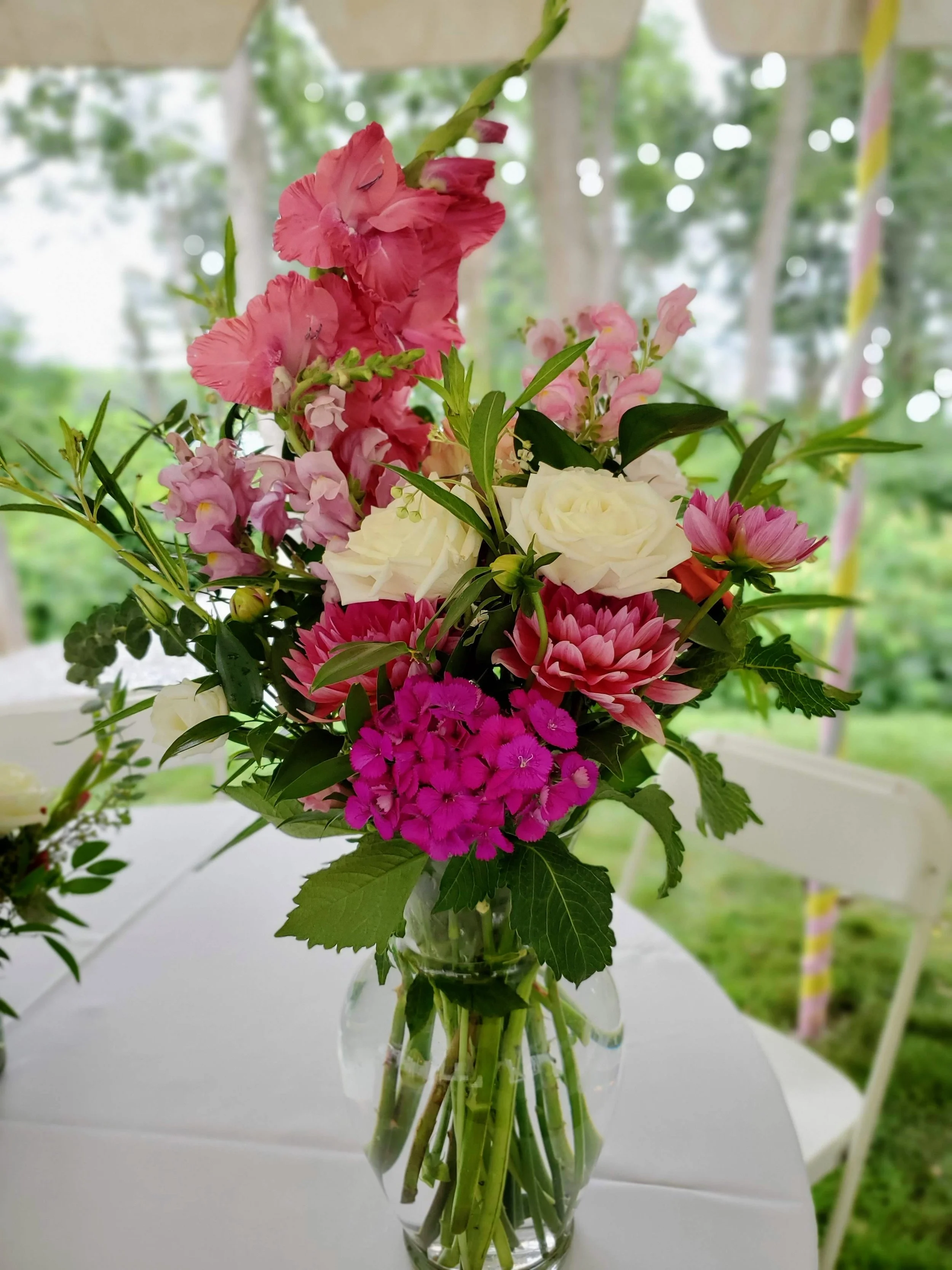 Bright and lively pink assortment