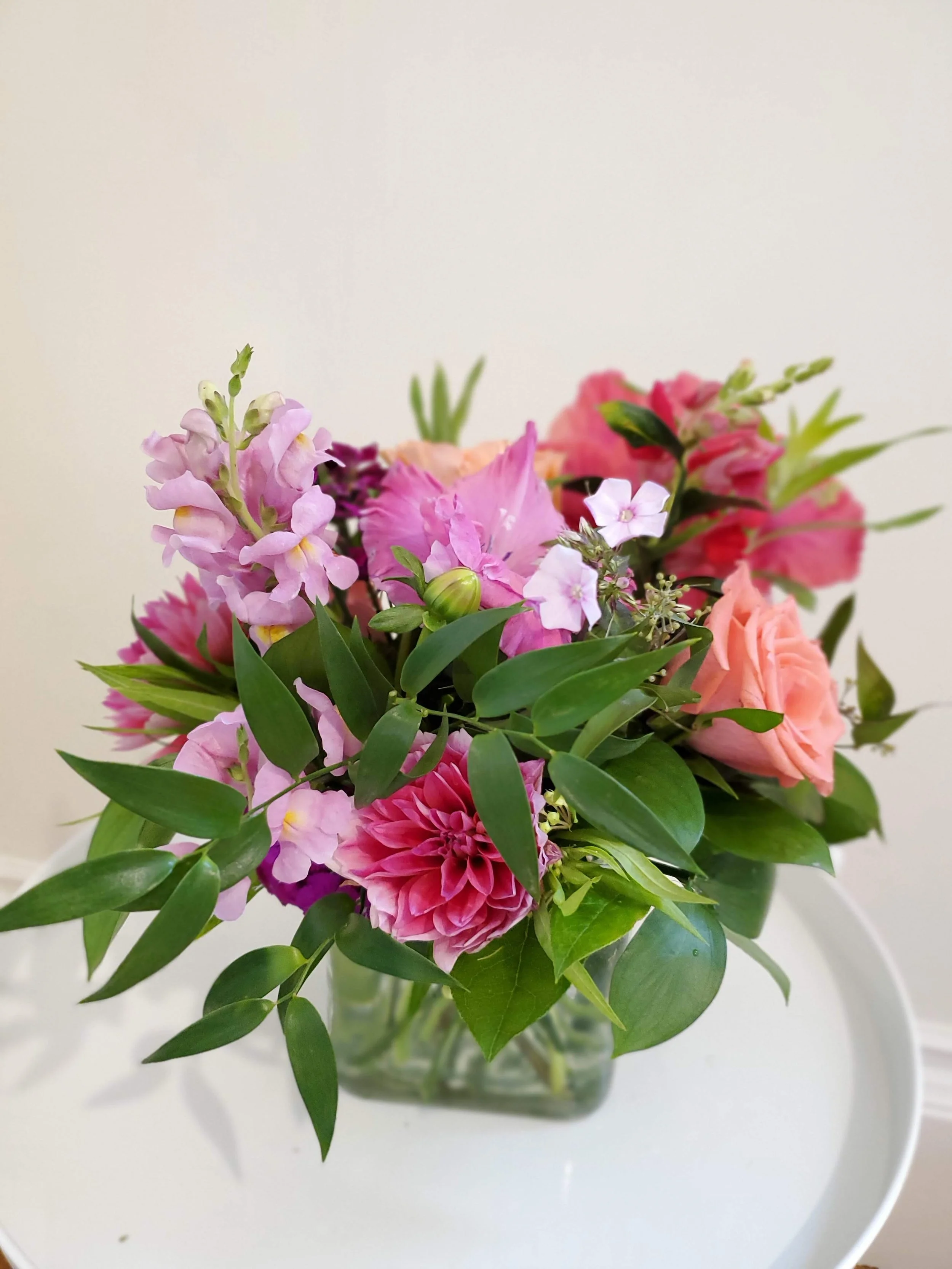 Bright and lively pink assortment