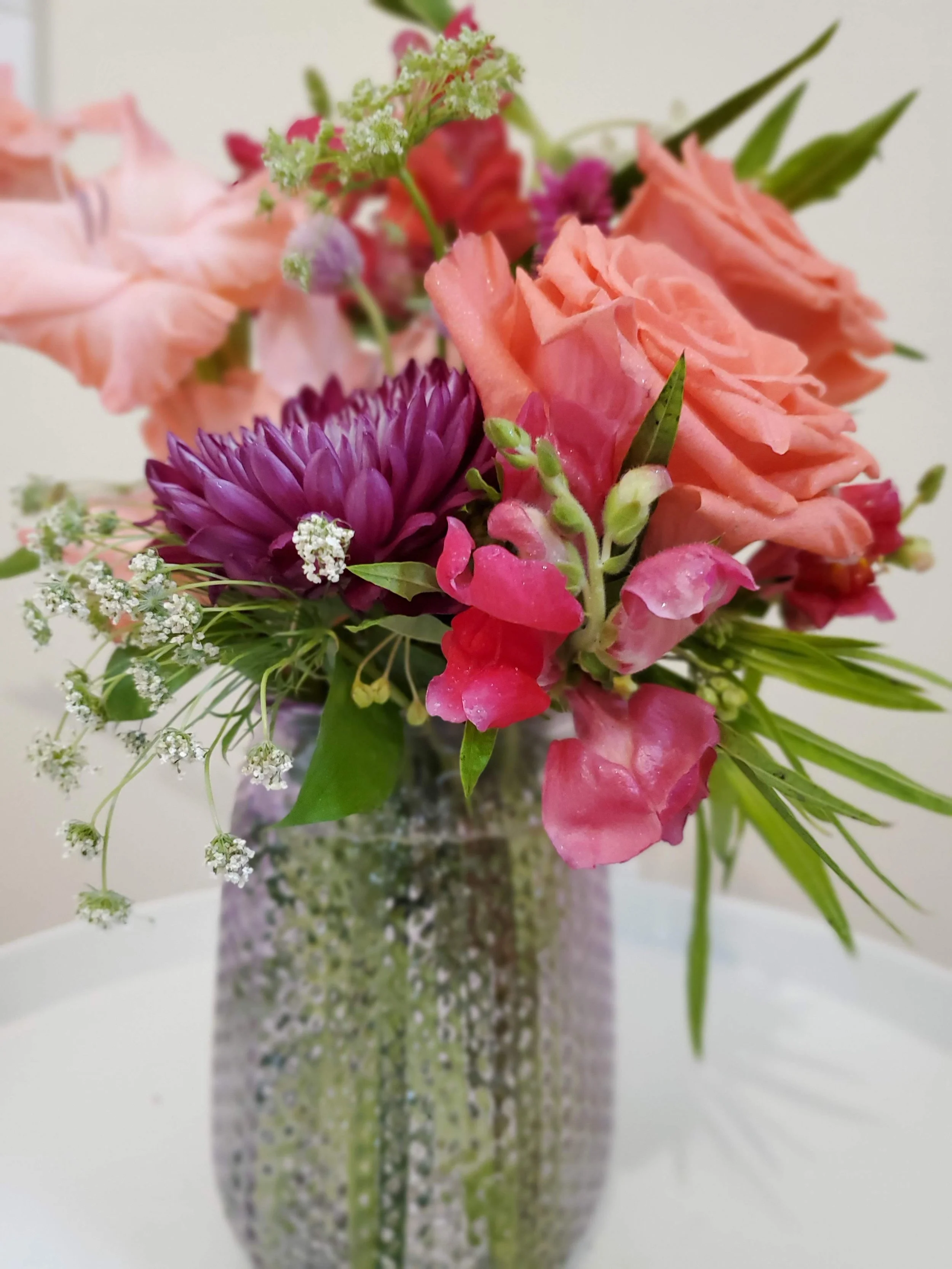 Bright and lively pink assortment