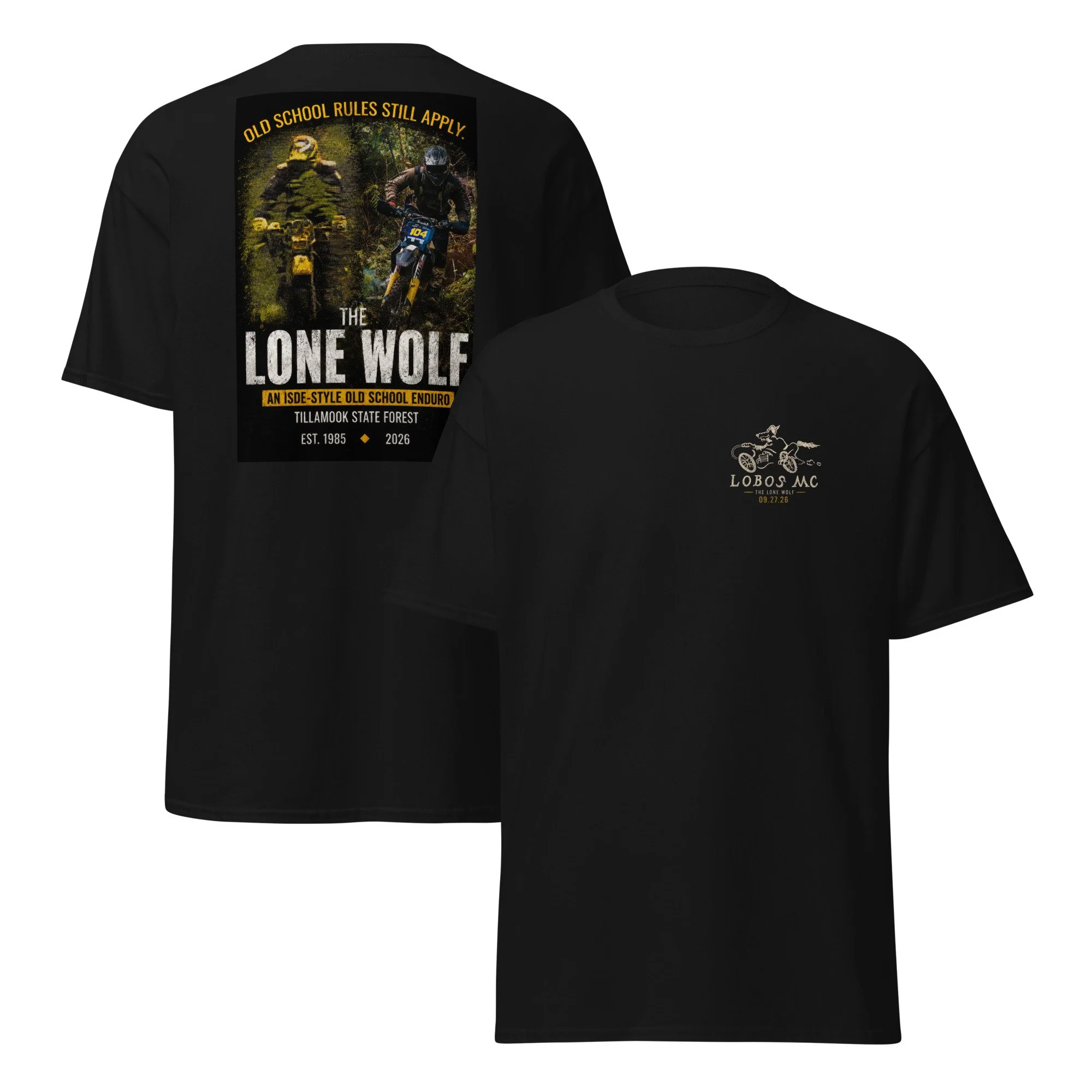 2026 Lone Wolf ISDE Event Tee