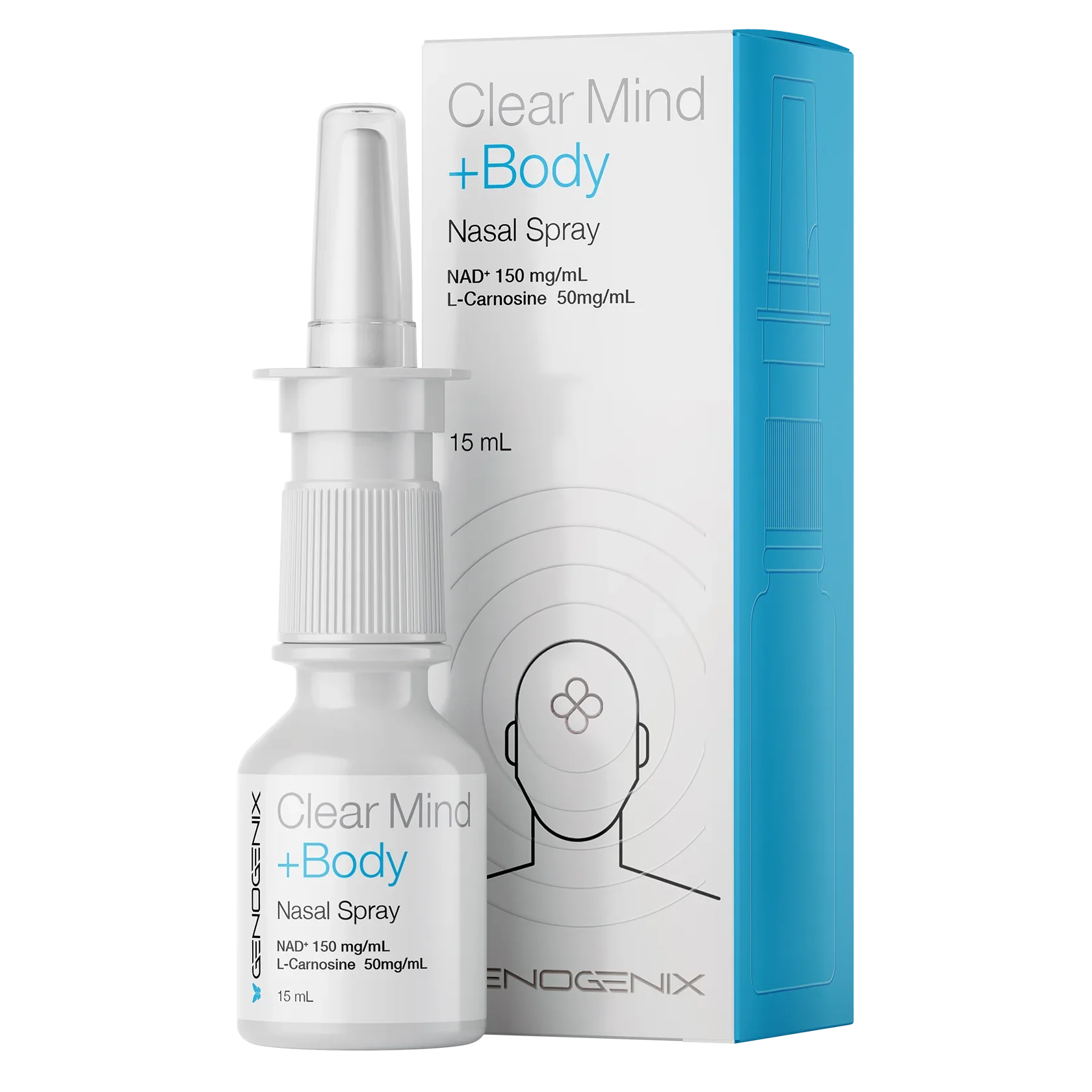 Clear Mind + Body NAD+ Nasal Spray