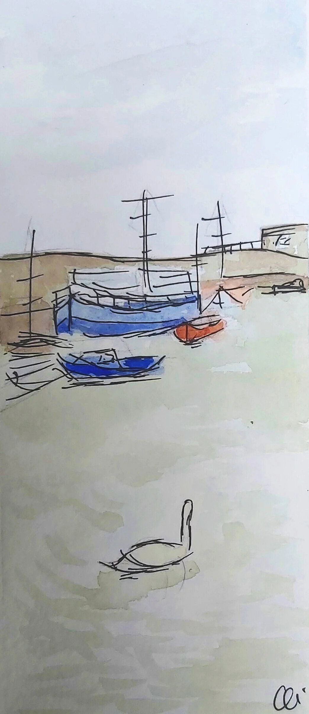 View of Beaufort from Dunloe, 2019

Watercolour in Moleskine Sketchbook