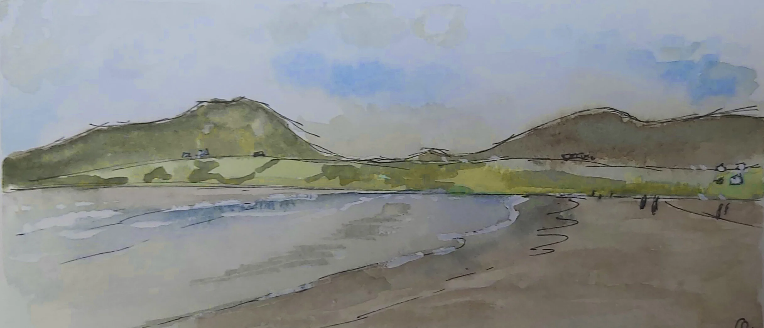 Inch March 2019, 2019

Watercolour in Moleskine Sketchbook