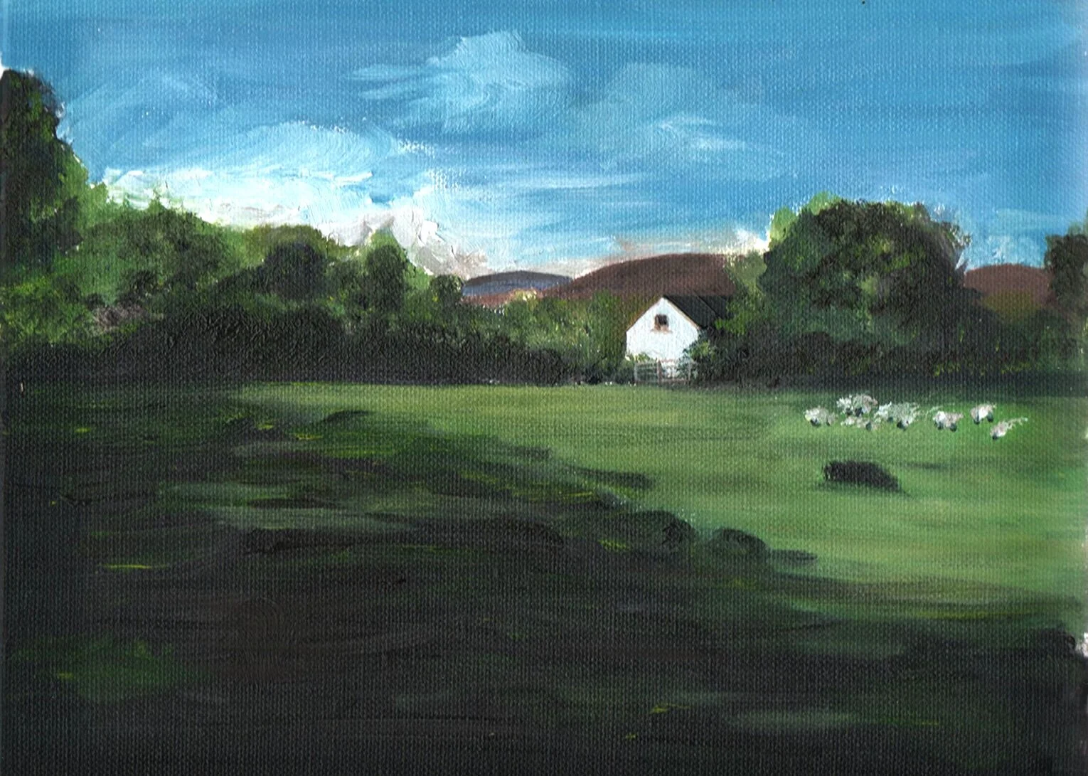 Jimmy Mac's Cottage - Oil on canvas - 2020