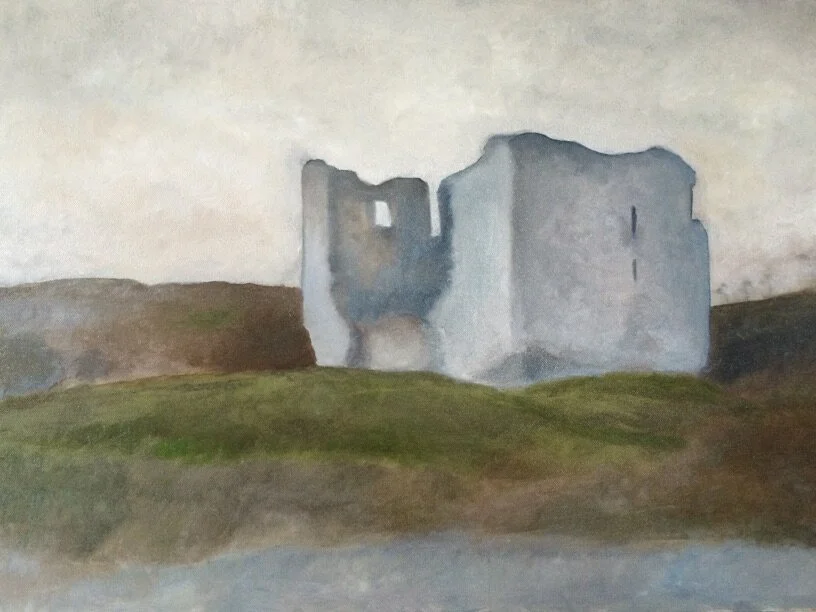 Minard Castle - Oil on cavas