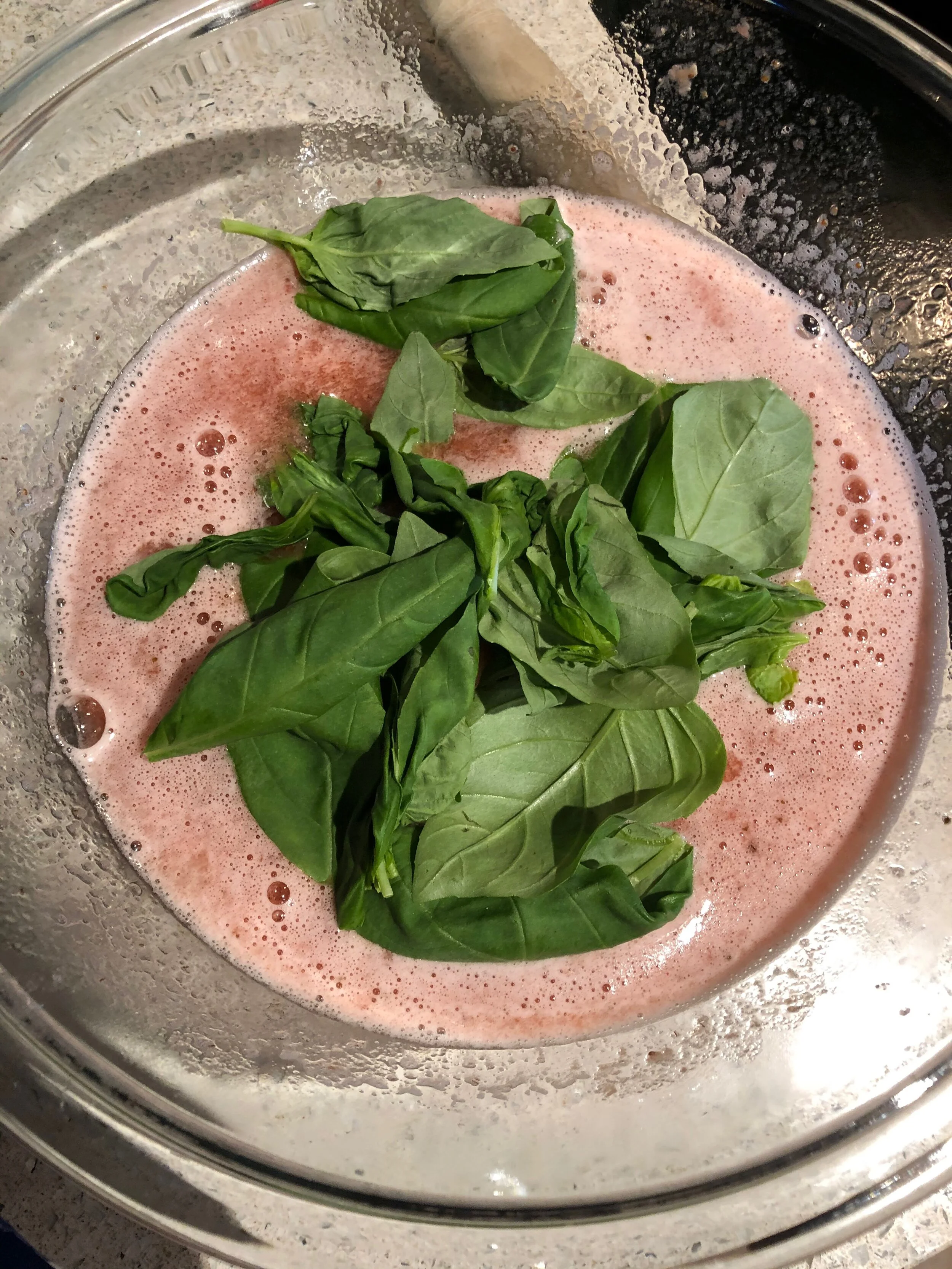Strawberry Basil Sweet Tea — Pimentos and Peonies