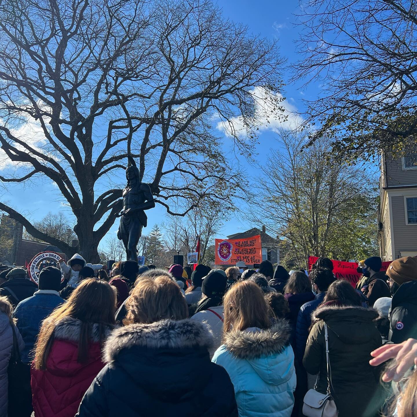 Now that I&rsquo;m living in Massachusetts (for a bit) I am grateful to be able to spend this afternoon standing in solidarity.

You can learn more, watch the livestream of the protest (link in bio), and DONATE (link in bio). 

From the United Americ