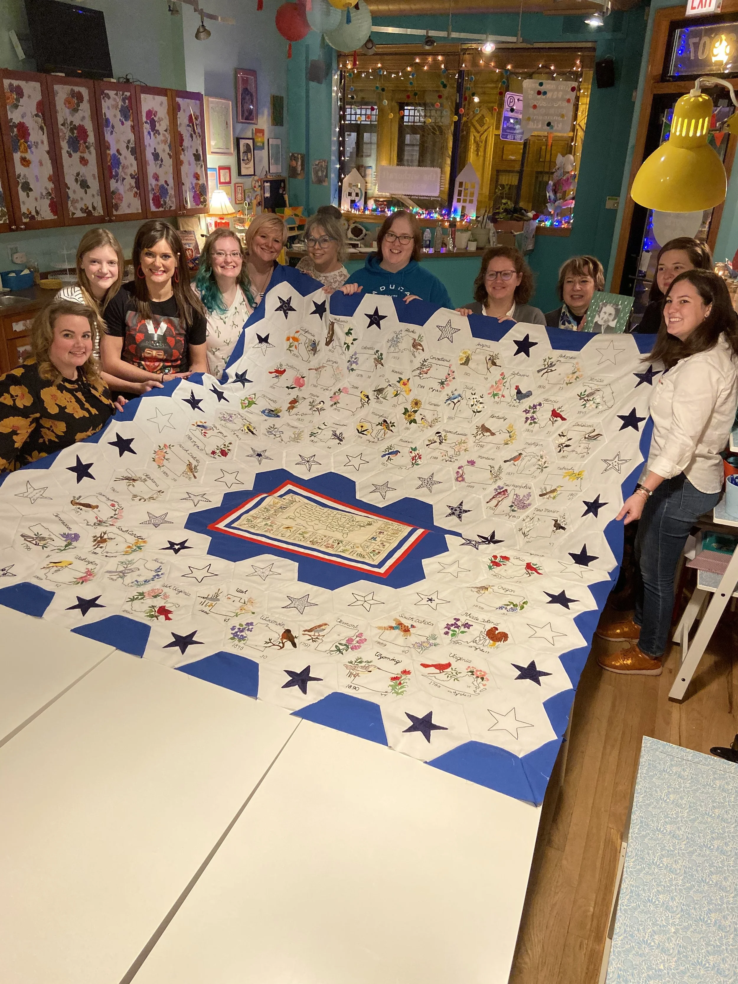 Rita's Quilt Presentation 