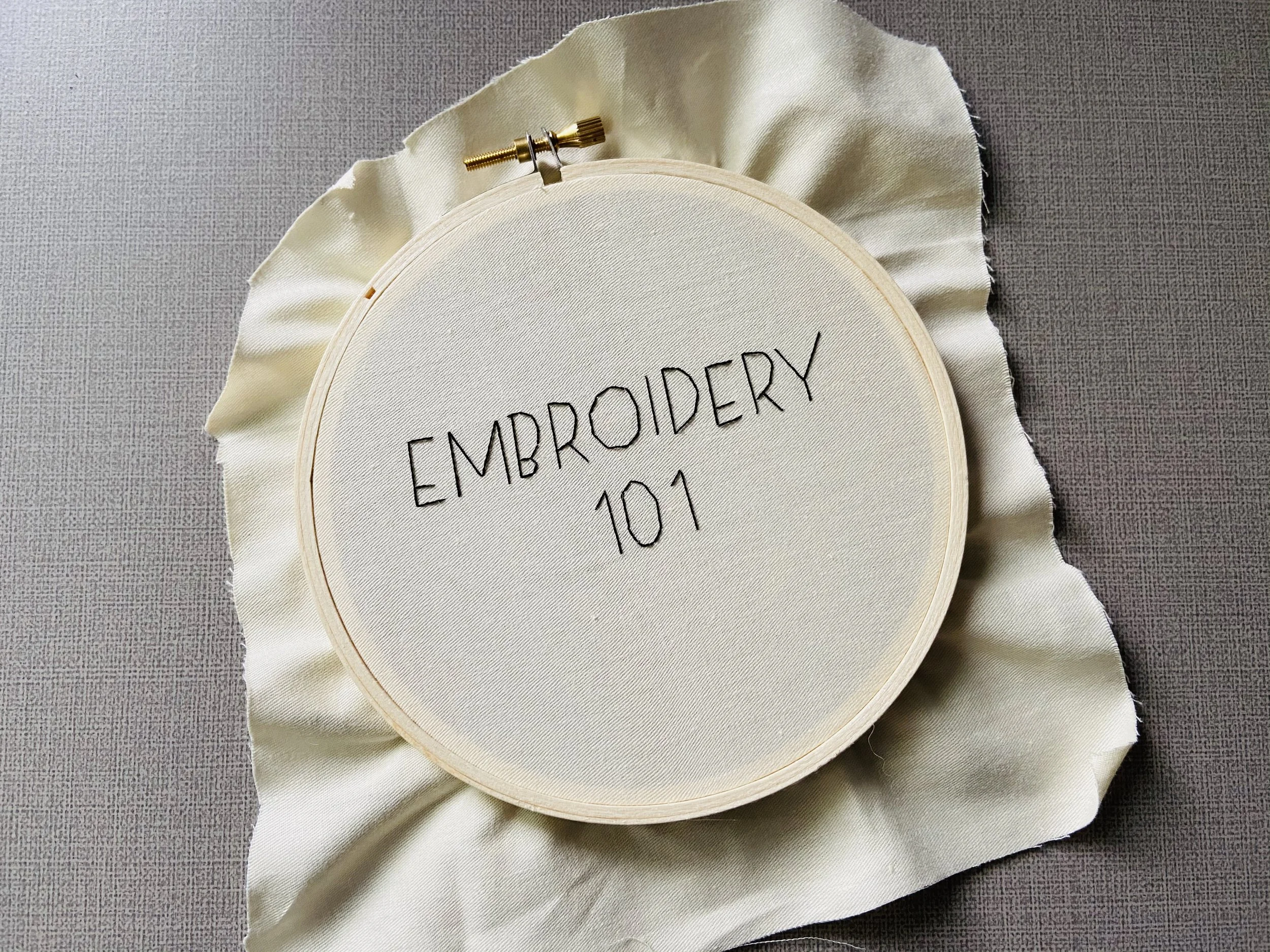 Intro to Embroidery - Lake Bluff Library, Illinois