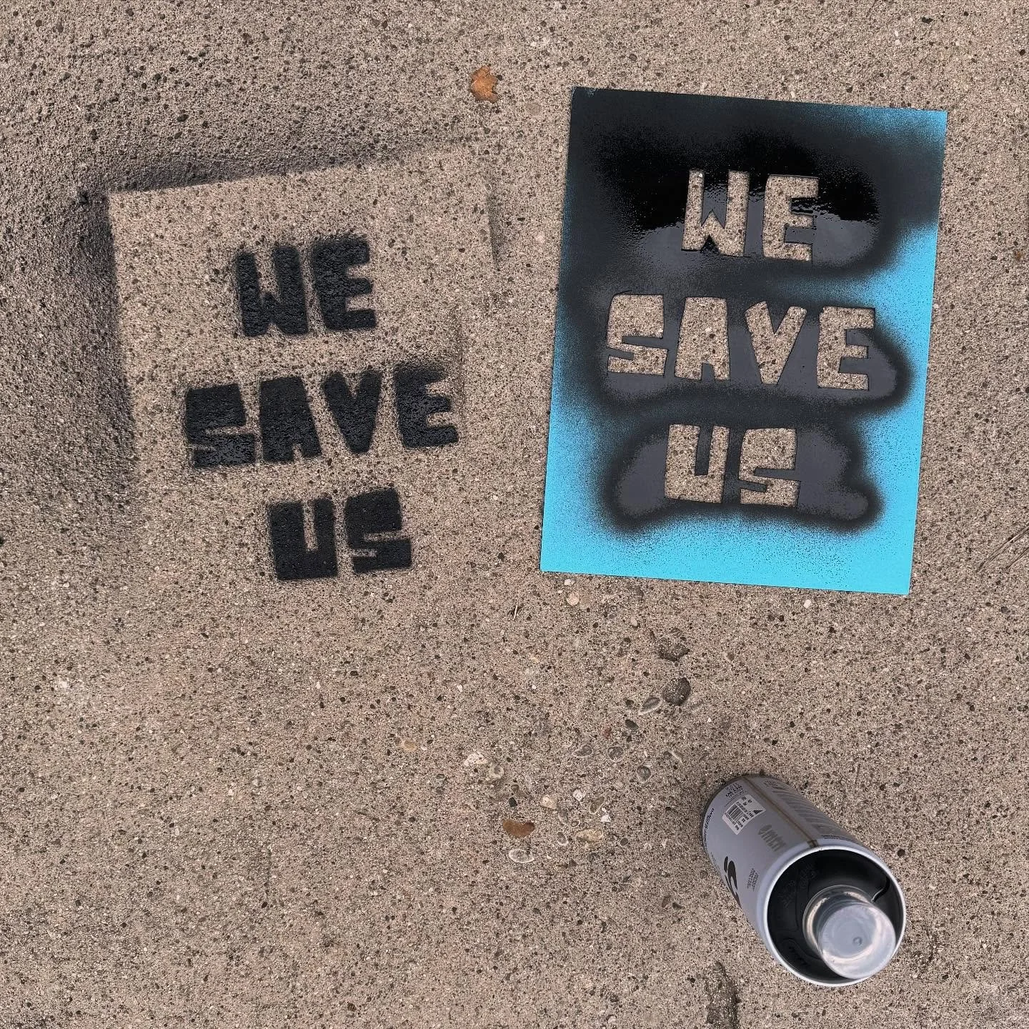 I made some stencils and a fun little tutorial for how to add some art to your neighborhood for under $10. Fun for your  driveway, front walk, garage door, or anywhere you see fit. 
Link in my bio. 
#streetart #chicago #protectrp #craftivism #poste