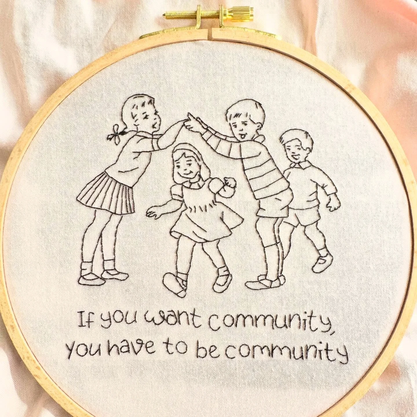 I haven&rsquo;t had time to stitch in over a month so I&rsquo;m sure 5 of you will see this. 

That said, this has been a reoccurring conversation in my circles for the last few years. So many people are waking up to the idea that community and conne
