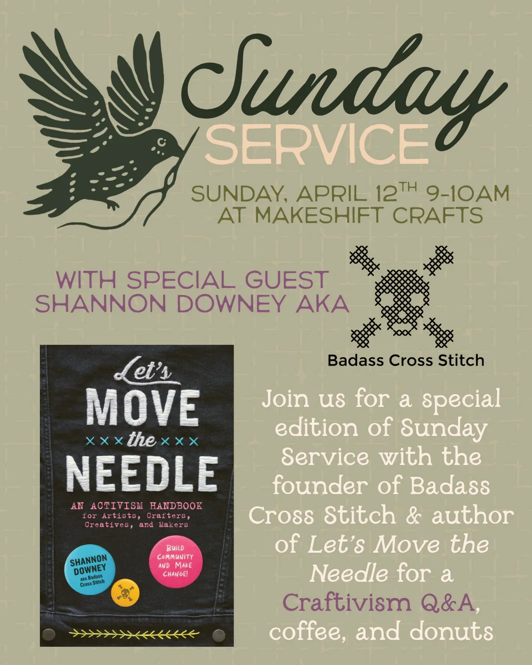 Sunday Service Craftivism