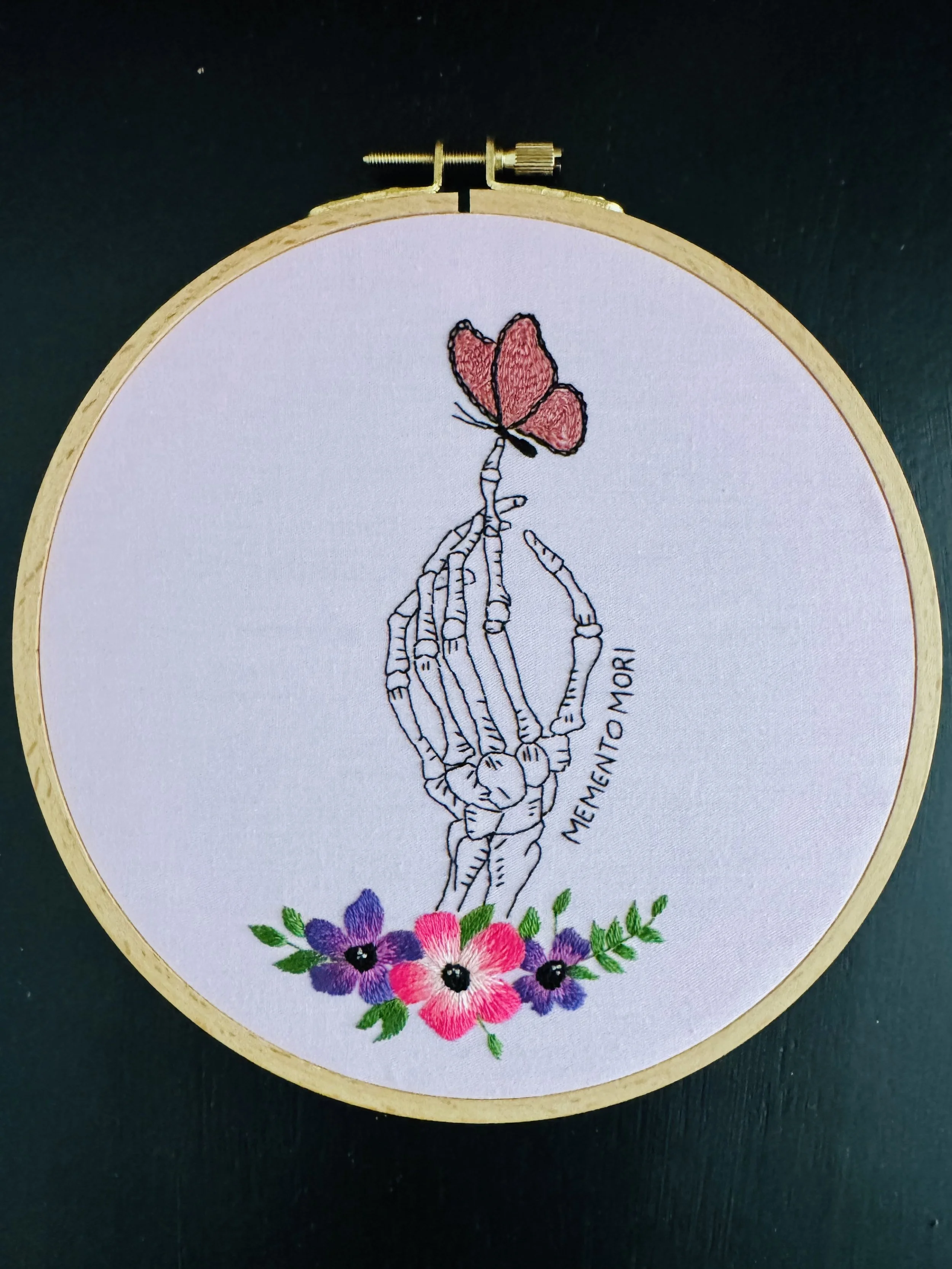 Memento Mori Embroidery Workshop at Graceland Cemetery