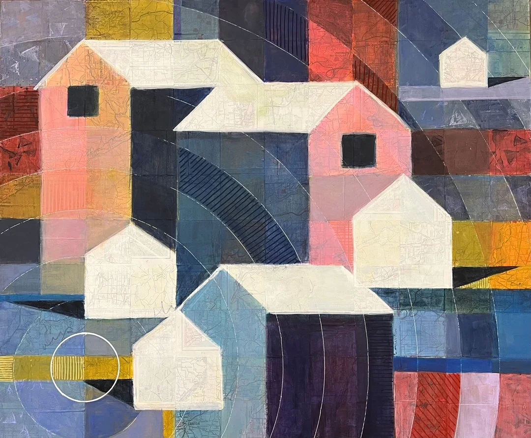 Reverberate, recently on display in The Contemporary Dayton Members Exhibit