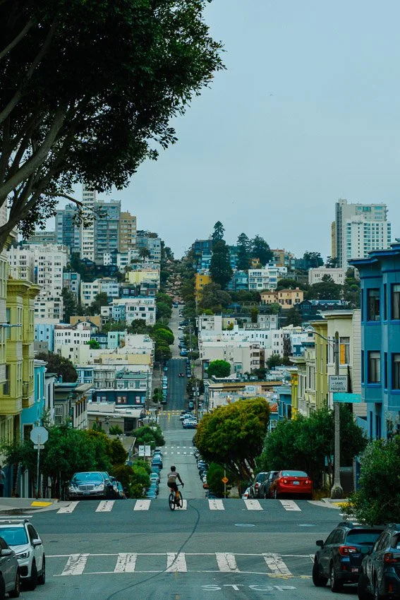 Towards Lombard Street