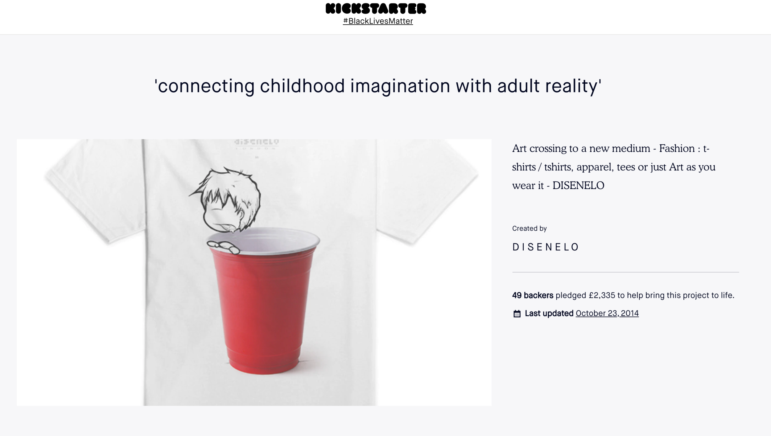 Disenelo Kickstarter Campaign