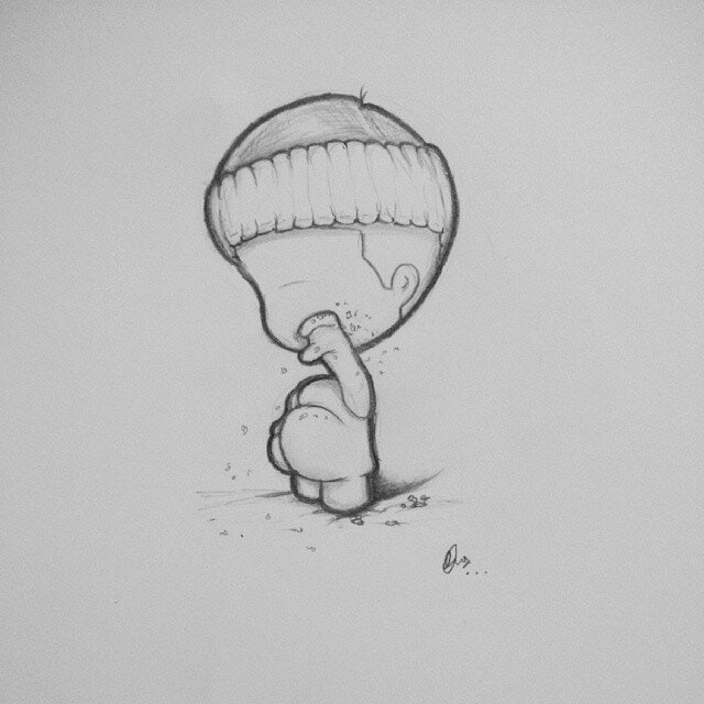 '...nom, nom, nom' - The best feeling after eating a good dessert, a good meal, or a great snack.