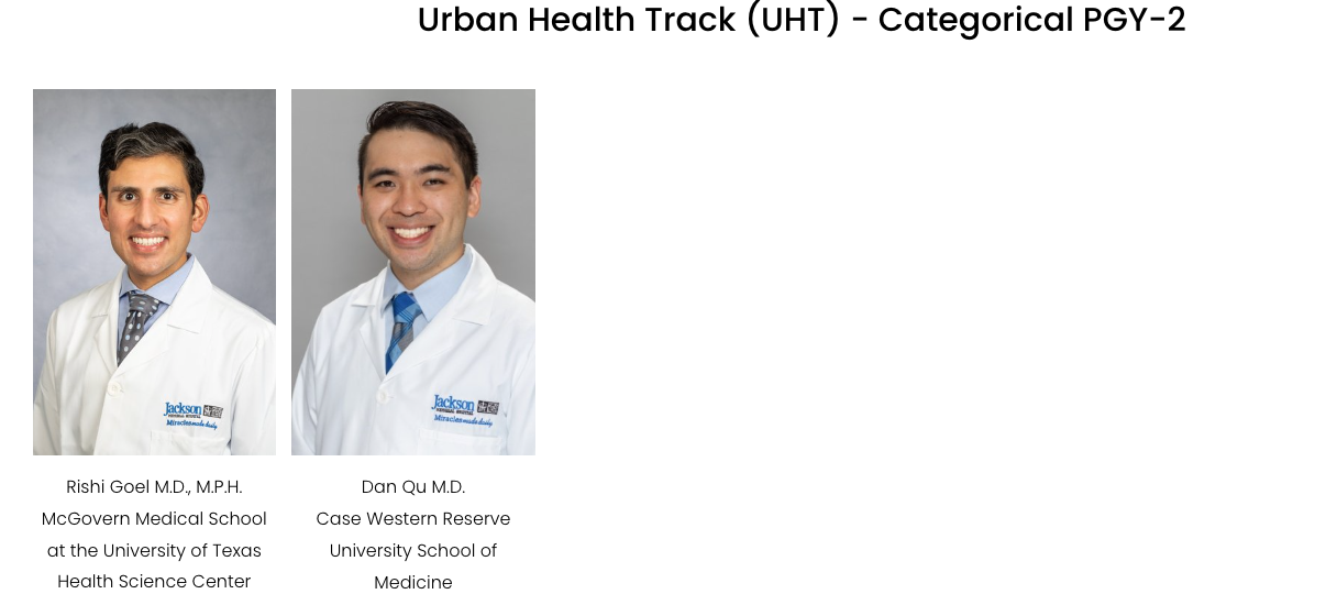 Ryan Ramphul Urban Health Track โ UM/JMH Internal Medicine Residency