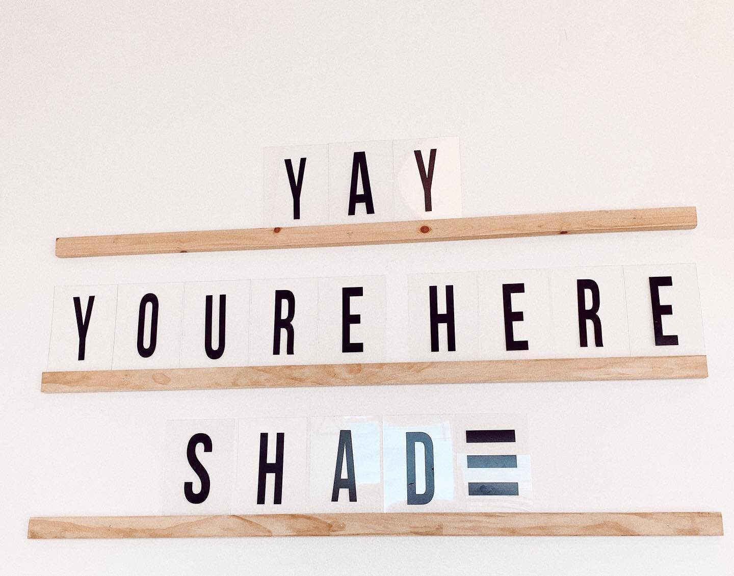 ☆ Big plans, even bigger dreams ☆

best friends taking on the salon life &amp; girl boss gang together! it is with lots of excitement that we are announcing our opening of our own salon, shade the salon!
-

Shade the salon is an Intimate studio salon