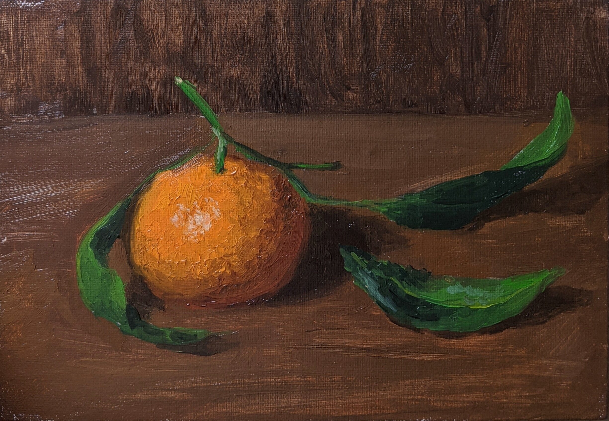 Orange Things,
Oil on Panel,
5'' x 7''
2020. Sold