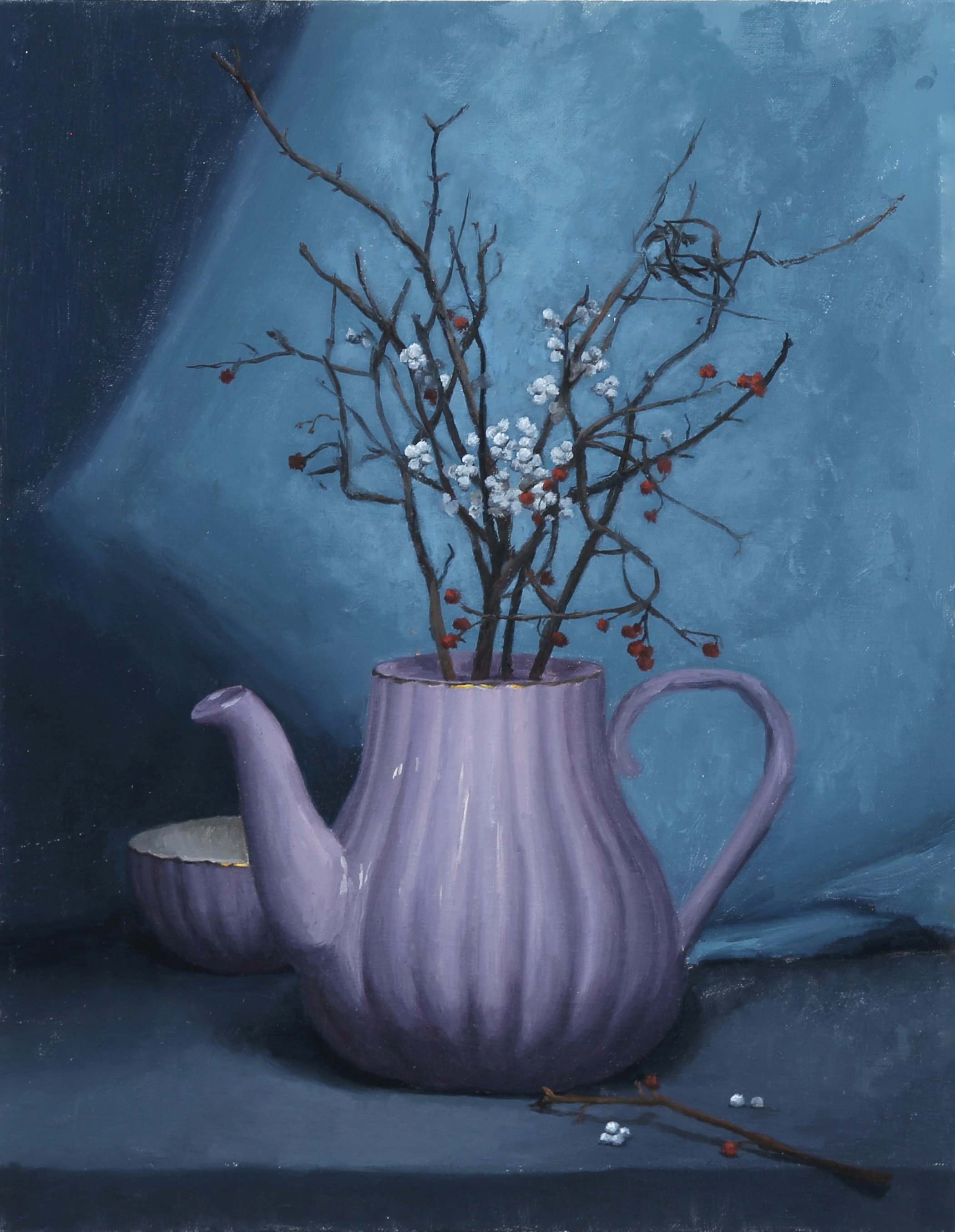 Purple Brew,
Oil on Panel,
14'' x 11''
2023.