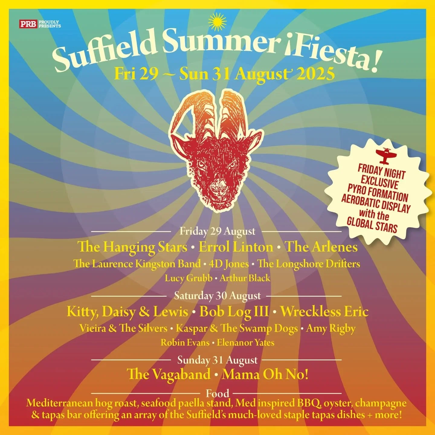 I'm playing the Suffield Summer Fiesta at @suffieldarms on Saturday 30 August!

Looking forward to seeing some mates @_lucygrubb @kbrblues @mamaohn0 @eleanoryatesmusic @vieiraandthesilvers @arthurblackofficial

I listened to so much @kittydaisyandlew