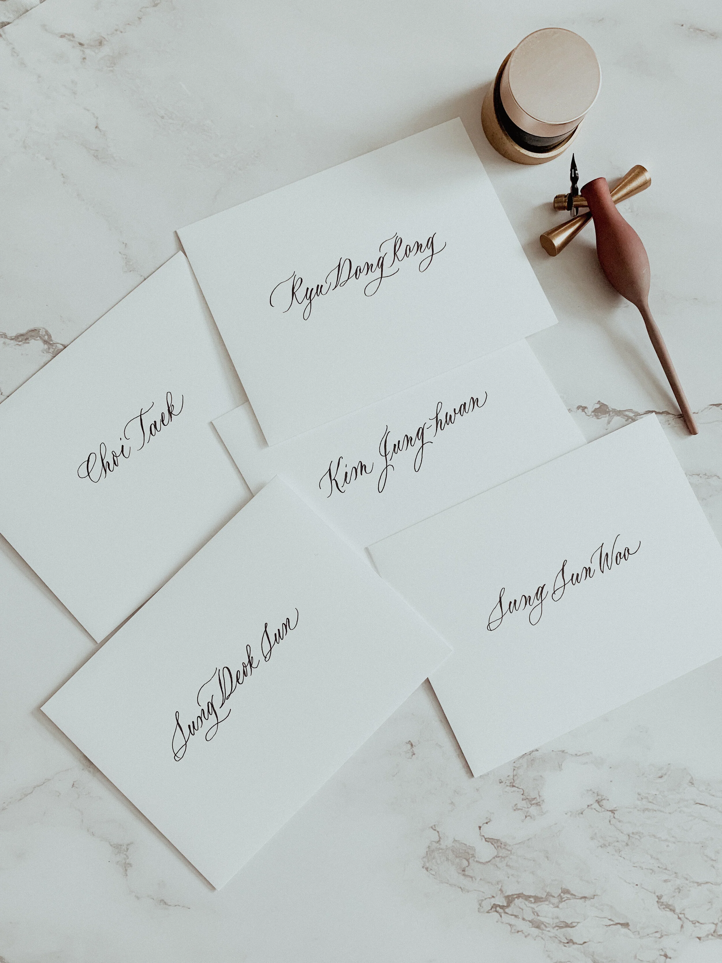 Calligraphy Angela, Toronto Calligraphy and Engraving