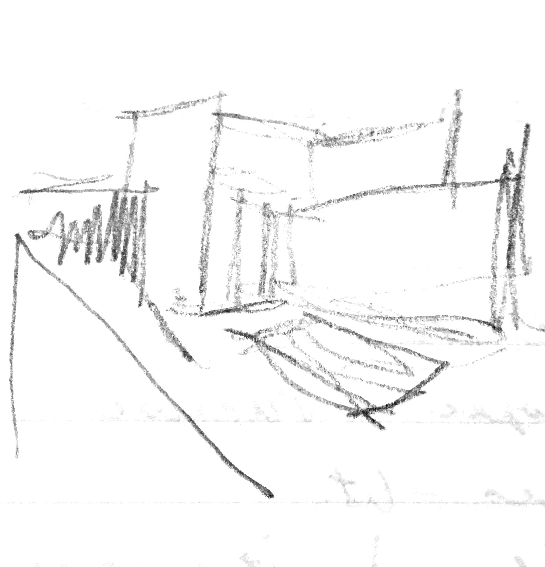 10 open space plan FLW