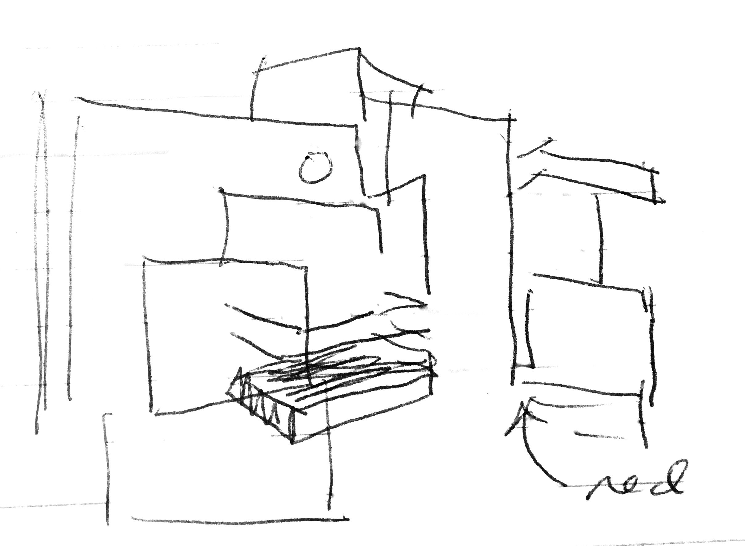 Rietveld-Schröder House, Utrecht (built 1923) designed by Gerrit Rietveld. De Stijl icon. JCL
