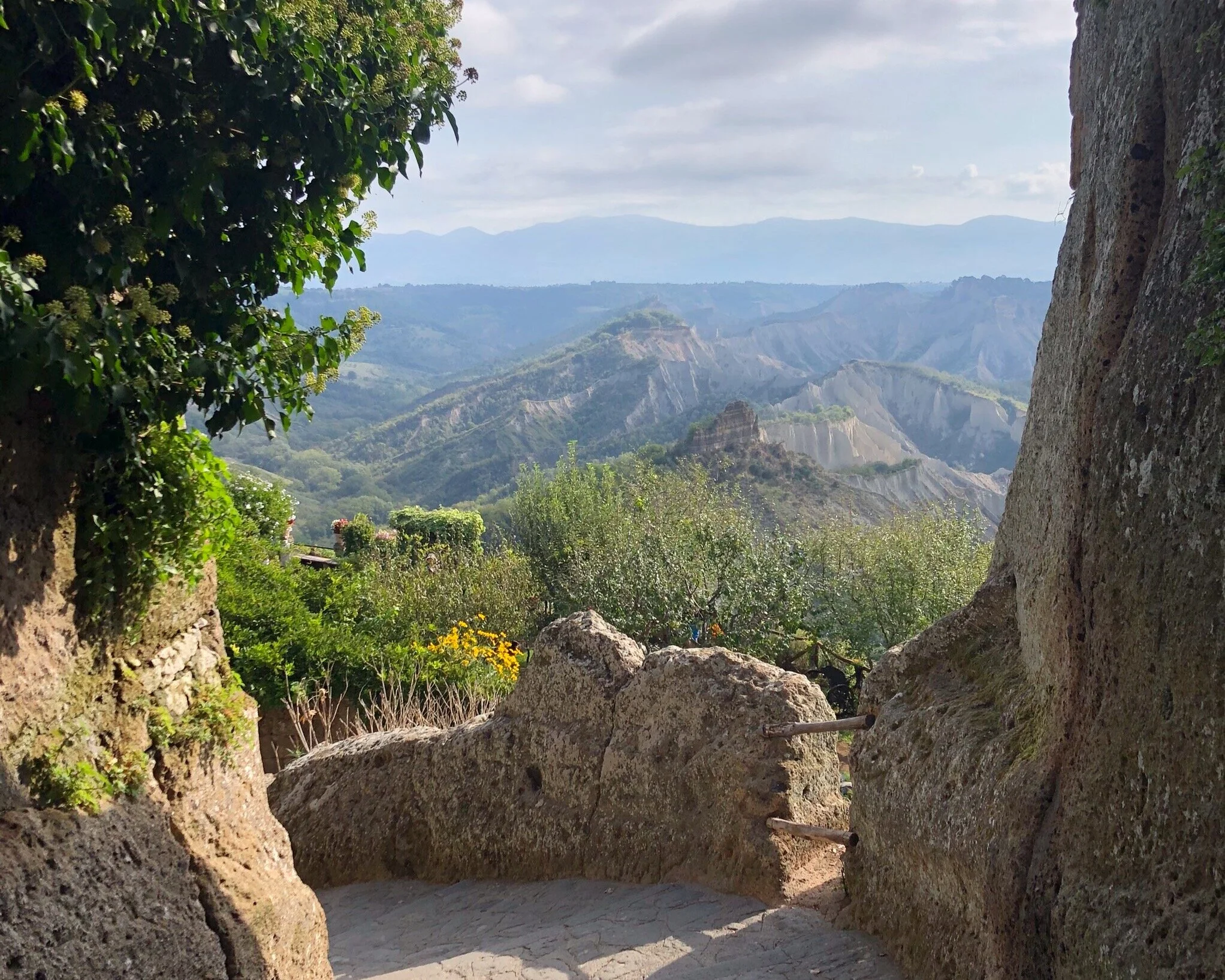 SIGHTS - the view from Civita