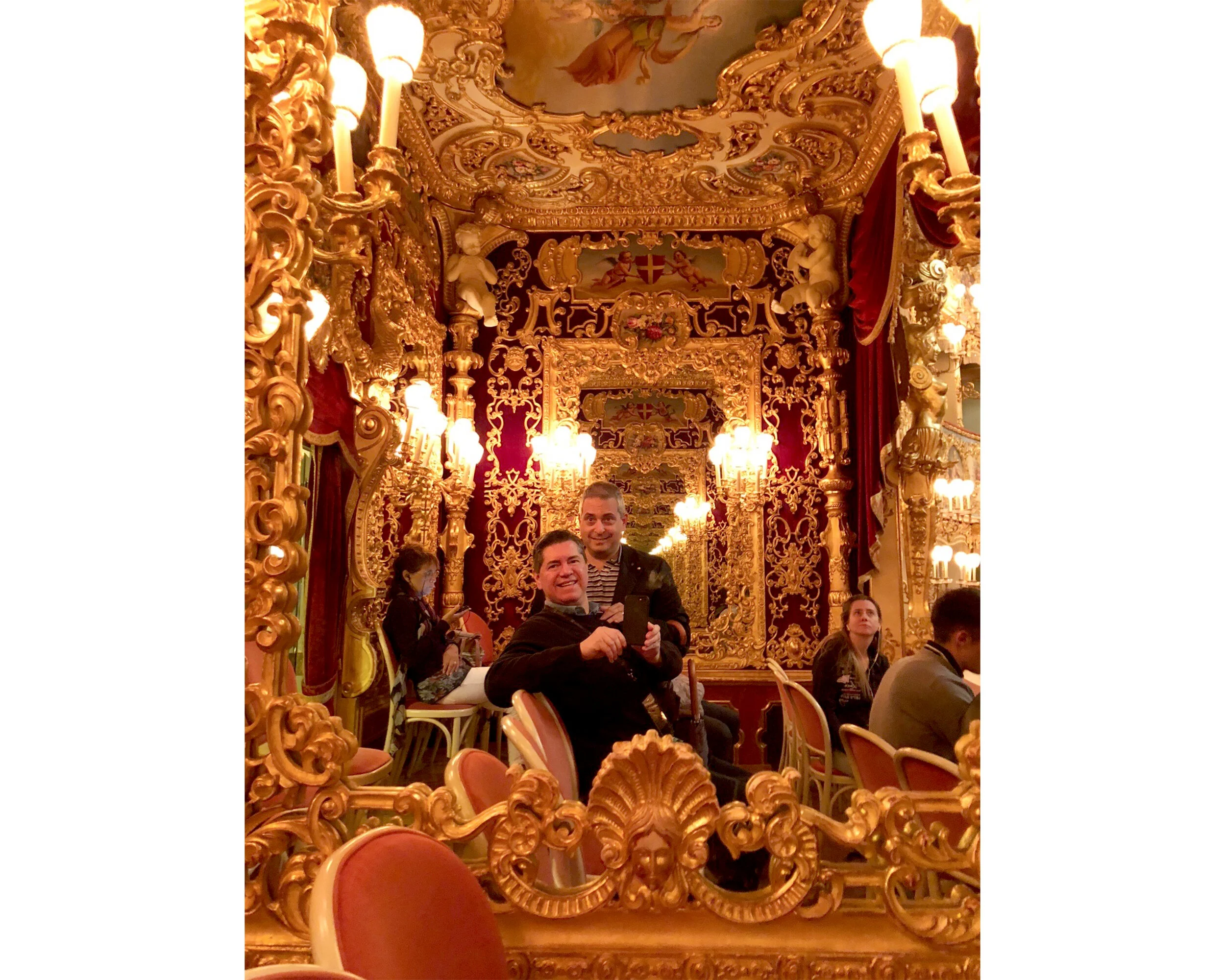 SIGHTS - La Fenice Opera House - In the Royal Box