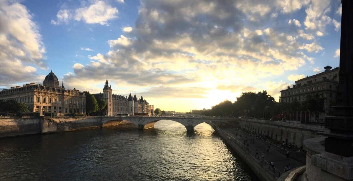 Sunset on the Seine